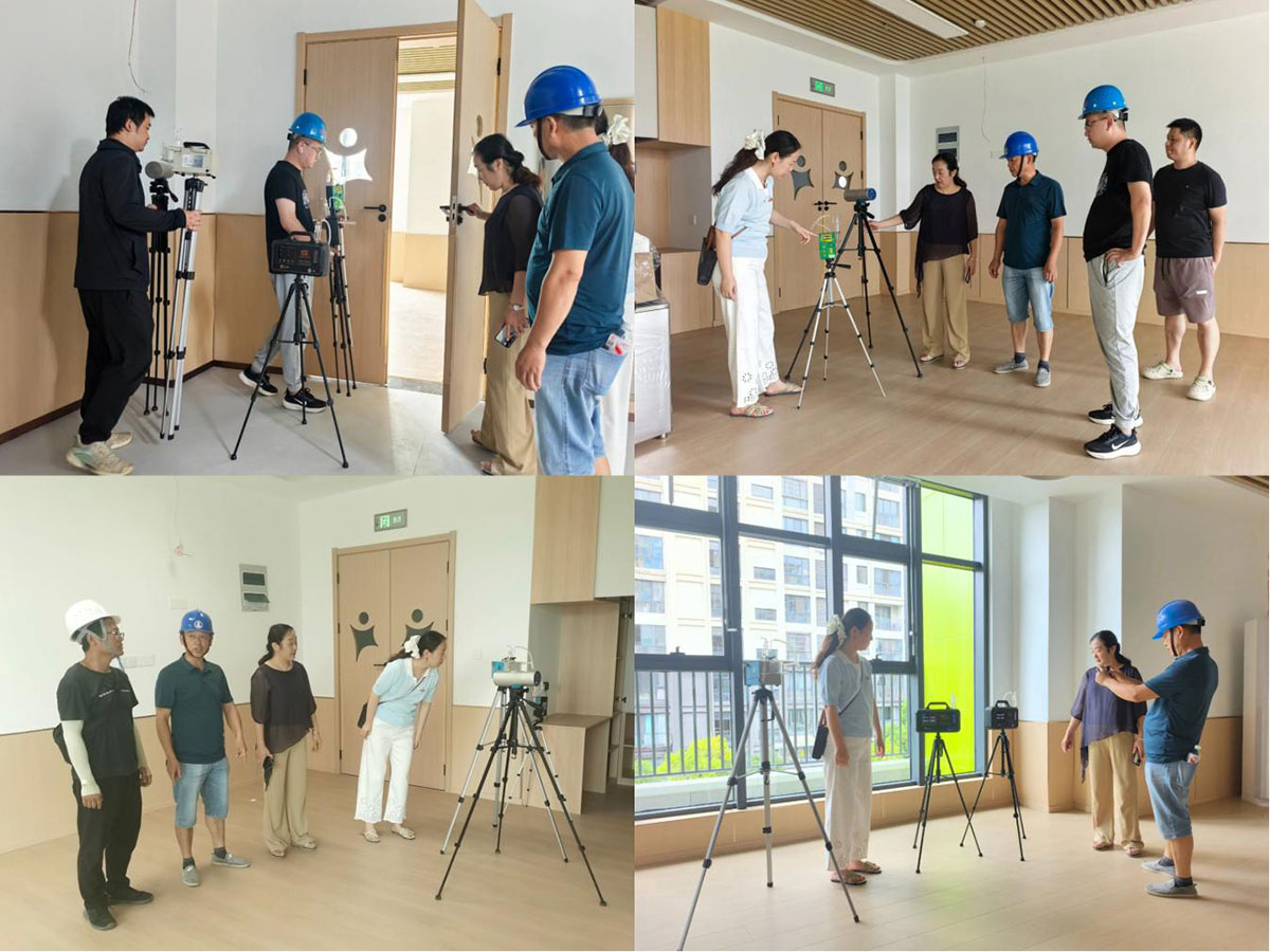 黃山市屯溪區(qū)學(xué)前教育能力提升工程—百鳥亭幼兒園建設(shè)項目組織室內(nèi)環(huán)境檢測